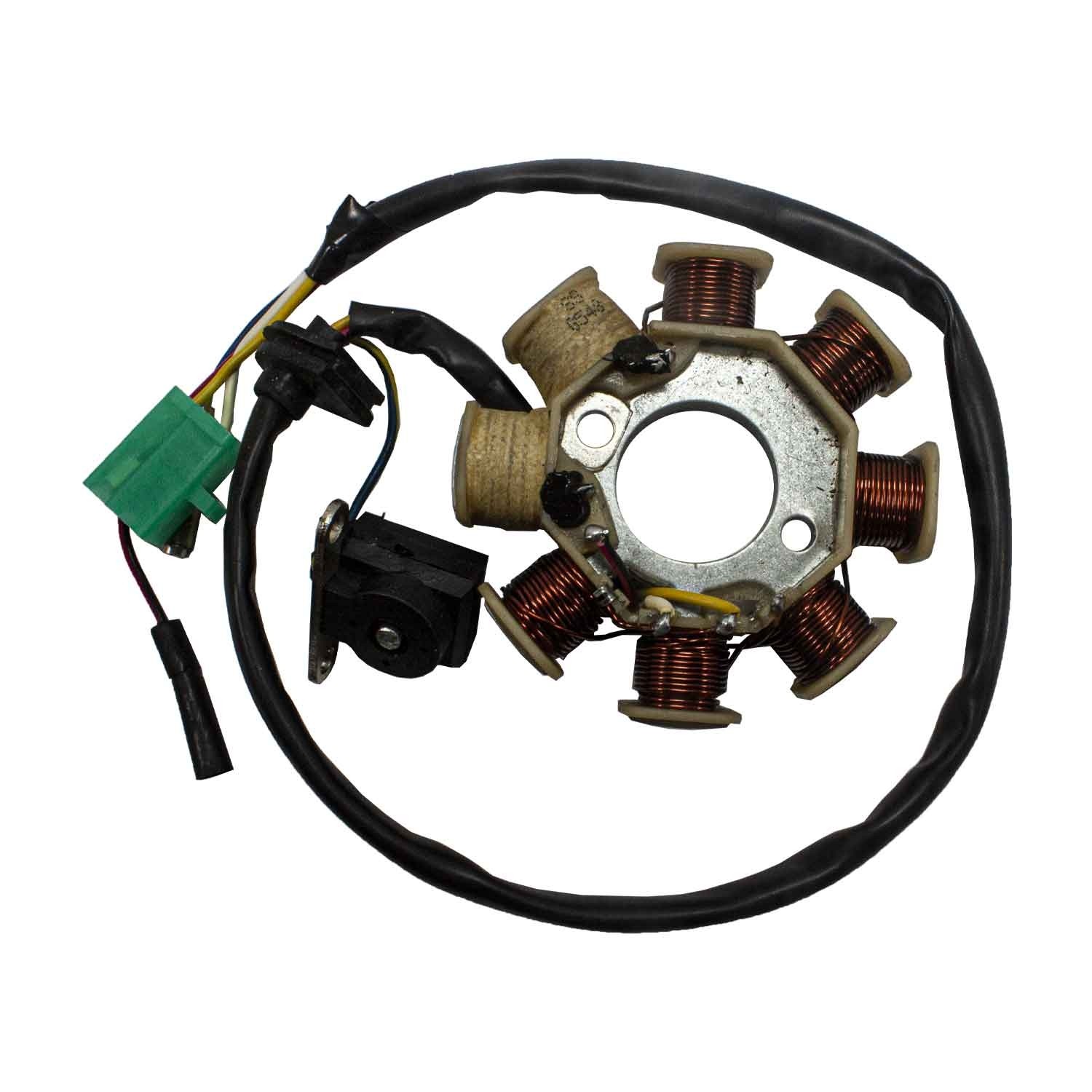 Scooter 8 Pole Stator 50cc Stator 8 Pole for 50cc 4stroke QMB139