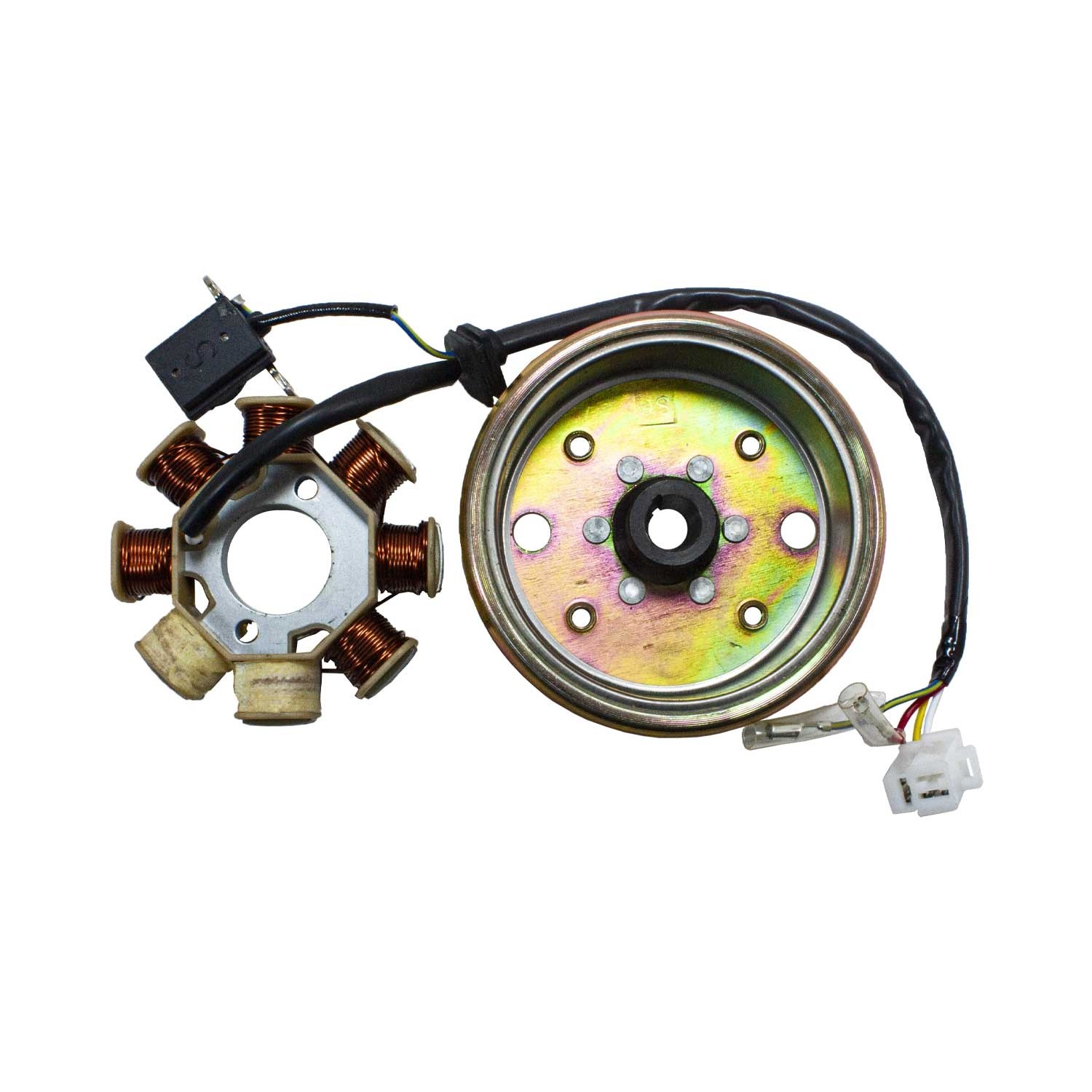 Scooter Stator Assembly 50cc Fits 50cc 4stroke QMB139 Engines