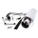 50cc Performance Chrome Exhaust Kit