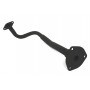 Scooter Header Pipe - 50cc - Flat Black | Fits:  50cc 4-stroke QMB139 Engines